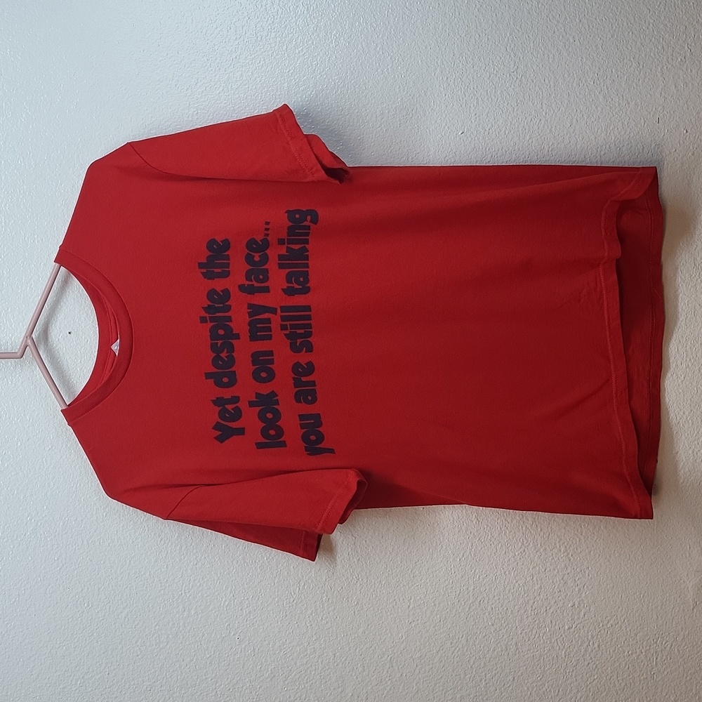 Red funny shirt